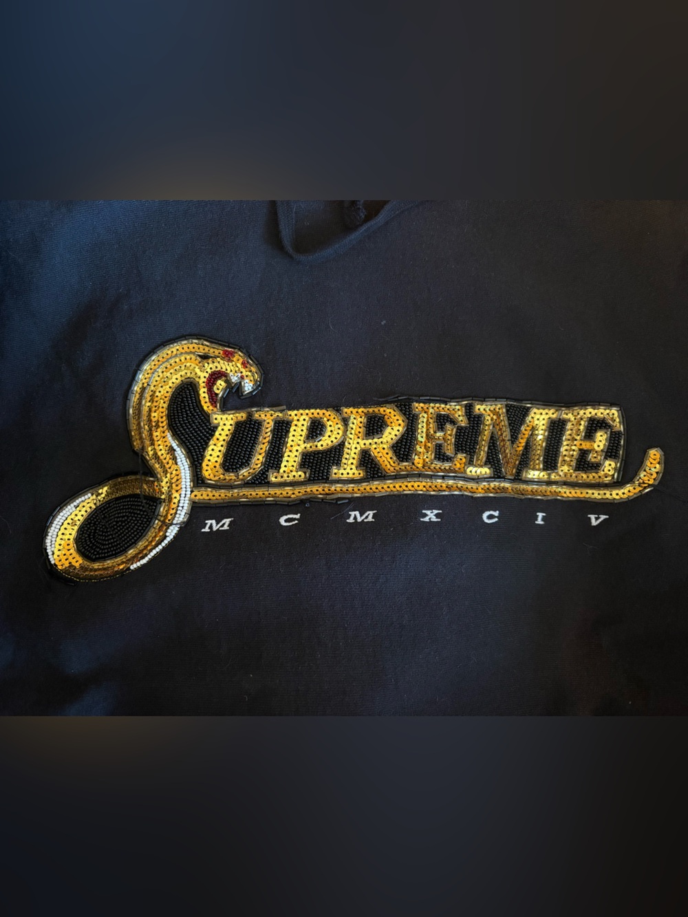 Supreme Sequin Viper Hoodie - Picture 2 of 2